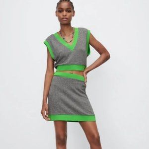 ZARA two piece knitted set